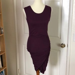 BCBGMaxAzria plum dress Medium